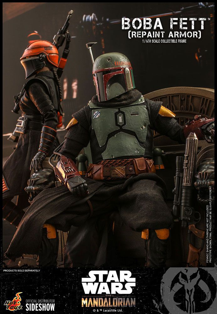Star Wars - The Mandalorian Action Figure 1/6 - Boba Fett (Repaint Armor)