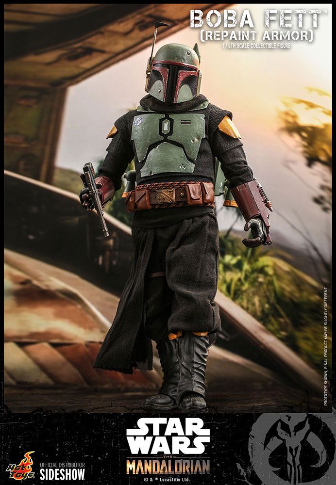 Star Wars - The Mandalorian Action Figure 1/6 - Boba Fett (Repaint Armor)