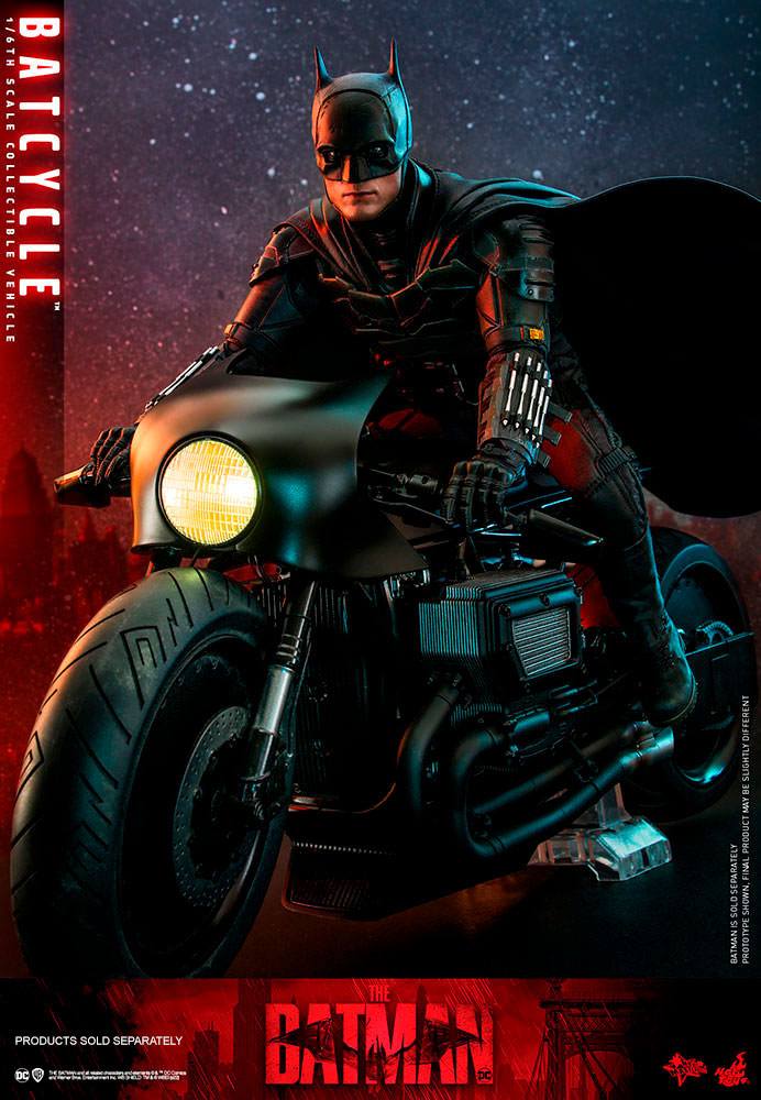 DC Comics - The Batman Movie Masterpiece Vehicle 1/6 - Batcycle