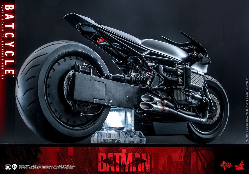 DC Comics - The Batman Movie Masterpiece Vehicle 1/6 - Batcycle
