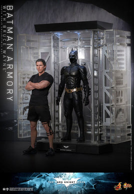 DC Comics - The Dark Knight Rises Movie Masterpiece Action Figures & Diorama 1/6 - Batman Armory with Bruce Wayne