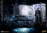 DC Comics - The Dark Knight Rises Movie Masterpiece Action Figures & Diorama 1/6 - Batman Armory with Bruce Wayne