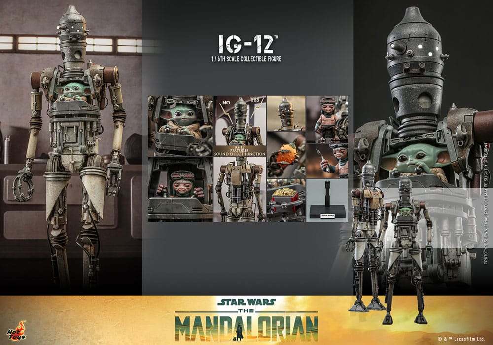 Star Wars - The Mandalorian Action Figure 1/6 - IG-12