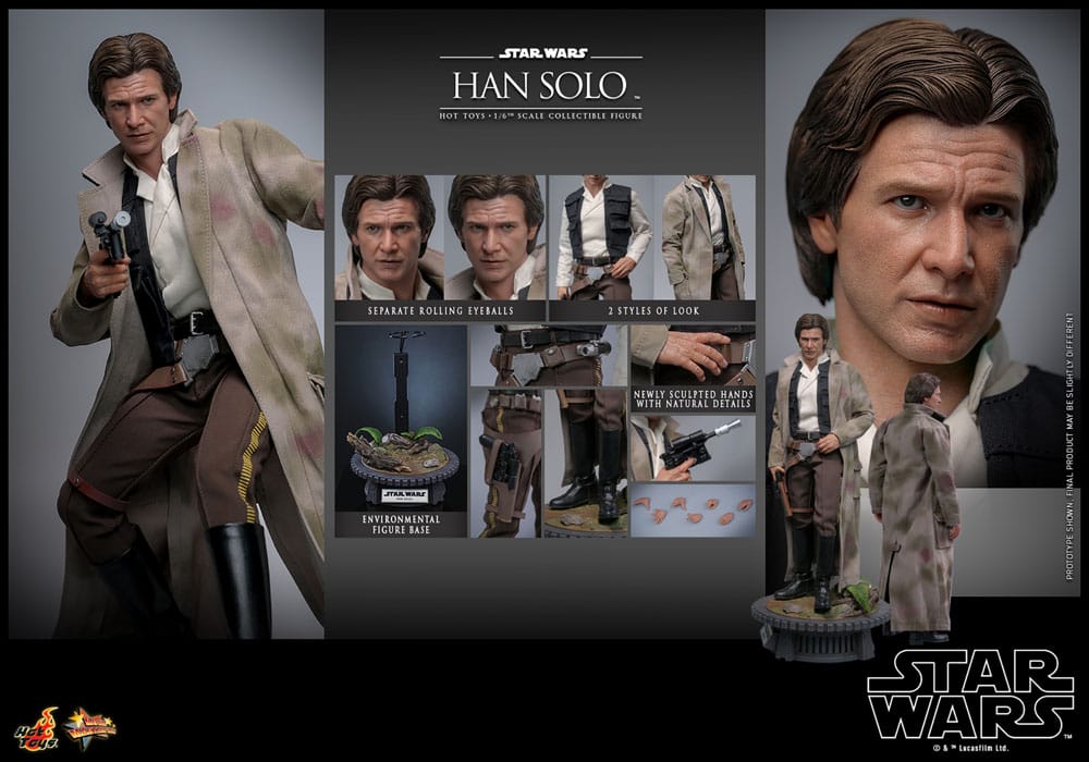 Star Wars: Episode VI Action Figure 1/6 Han Solo 30 cm