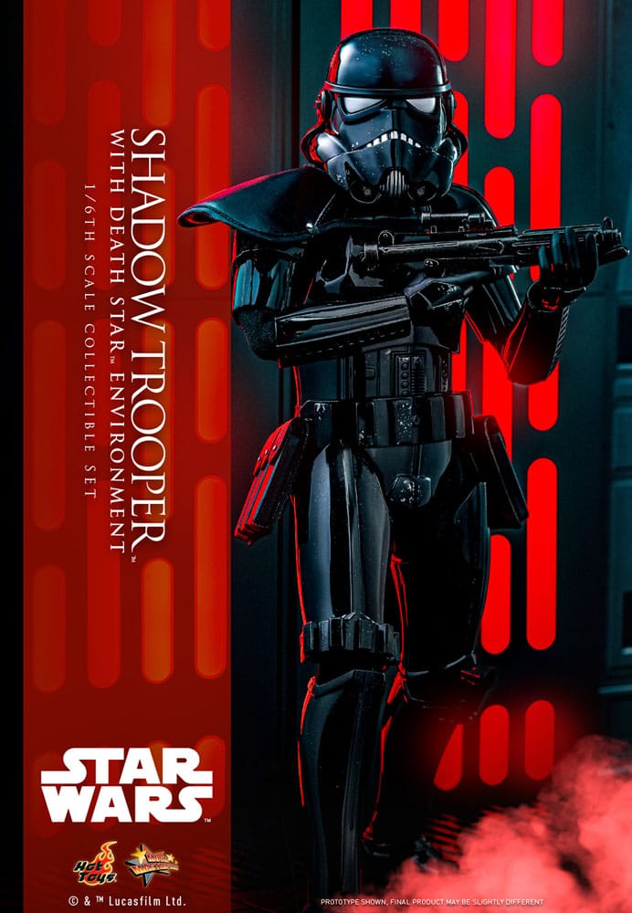 Star Wars - Movie Masterpiece Action Figure 1/6 - Shadow Trooper with Death Star Environment