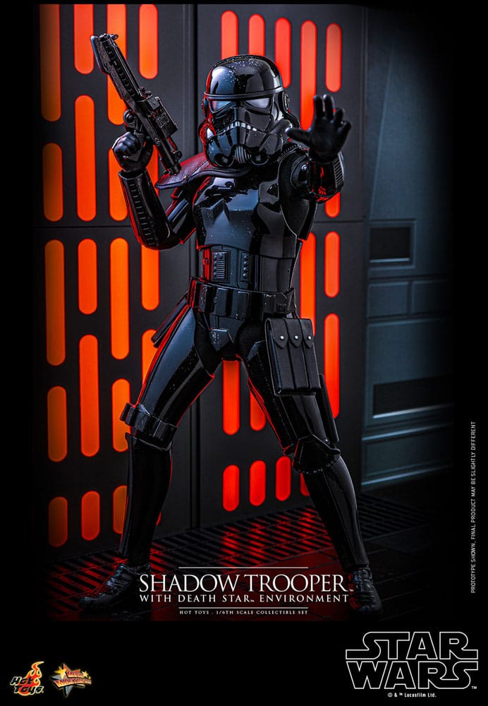 Star Wars - Movie Masterpiece Action Figure 1/6 - Shadow Trooper with Death Star Environment