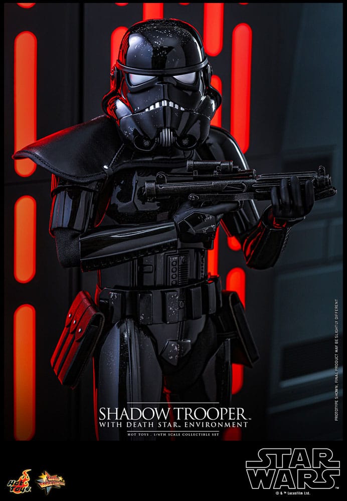 Star Wars - Movie Masterpiece Action Figure 1/6 - Shadow Trooper with Death Star Environment
