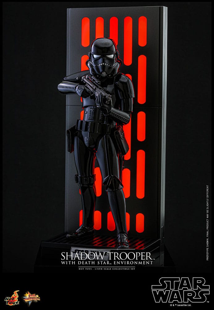 Star Wars - Movie Masterpiece Action Figure 1/6 - Shadow Trooper with Death Star Environment