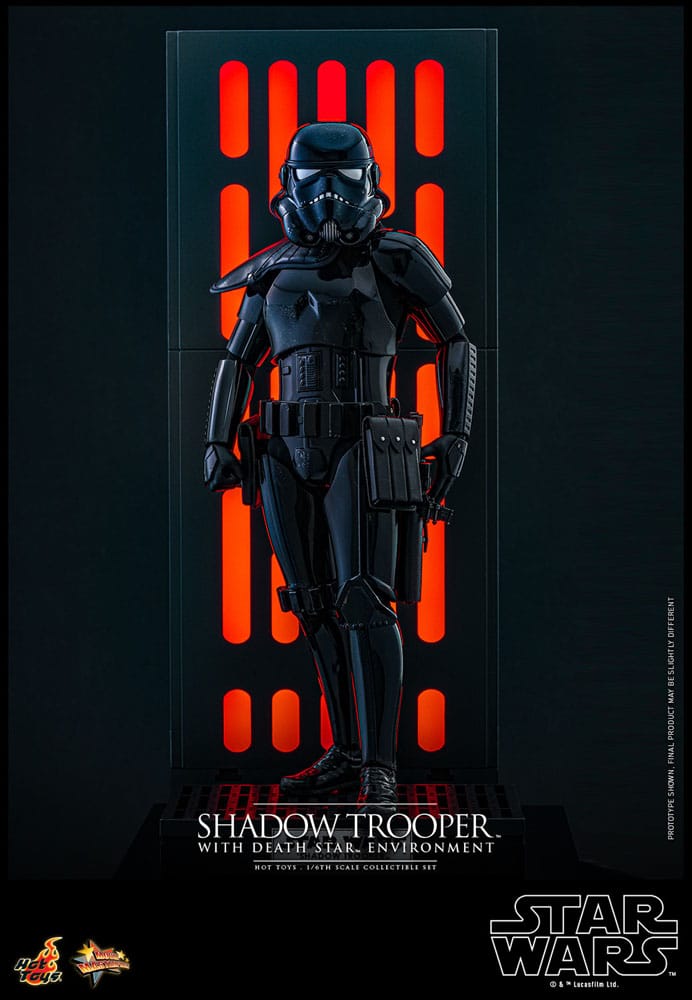 Star Wars - Movie Masterpiece Action Figure 1/6 - Shadow Trooper with Death Star Environment