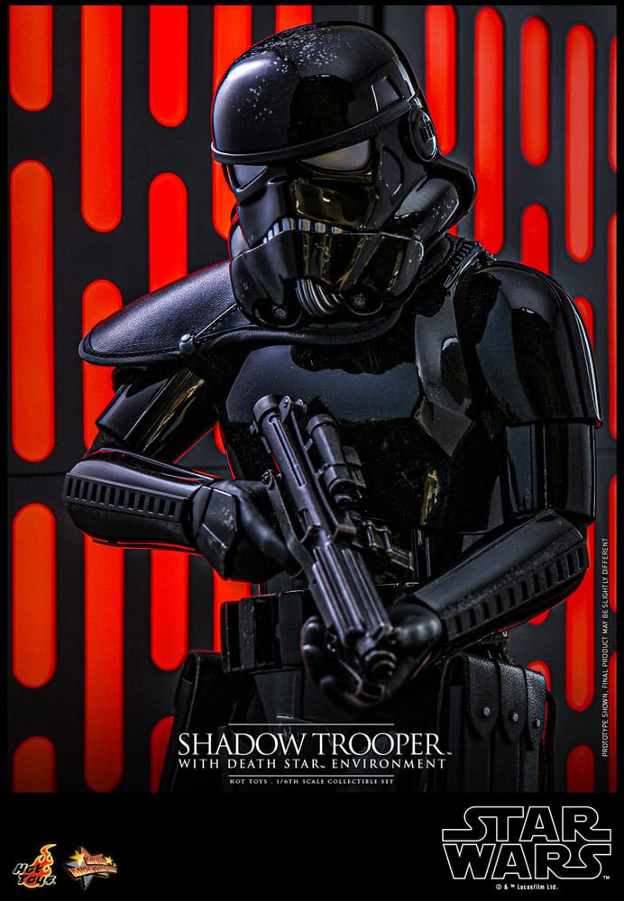 Star Wars - Movie Masterpiece Action Figure 1/6 - Shadow Trooper with Death Star Environment