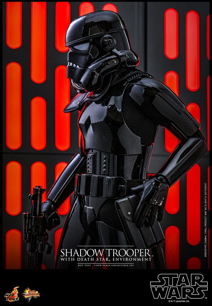 Star Wars - Movie Masterpiece Action Figure 1/6 - Shadow Trooper with Death Star Environment