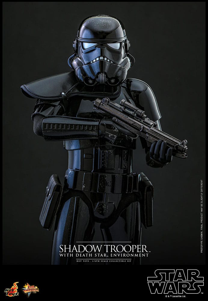 Star Wars - Movie Masterpiece Action Figure 1/6 - Shadow Trooper with Death Star Environment