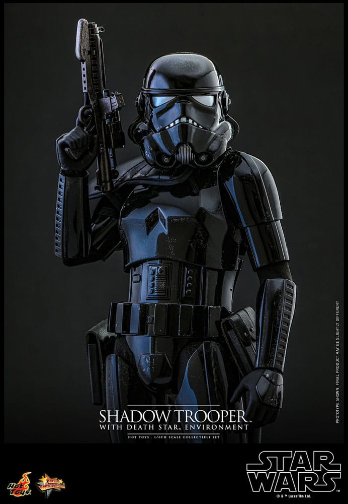 Star Wars - Movie Masterpiece Action Figure 1/6 - Shadow Trooper with Death Star Environment