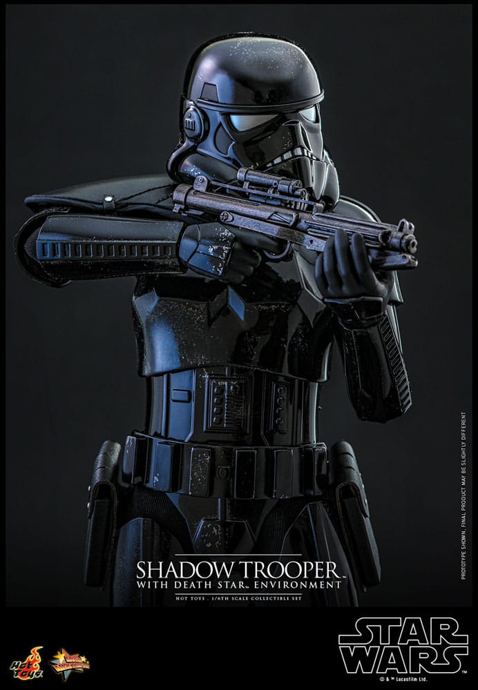 Star Wars - Movie Masterpiece Action Figure 1/6 - Shadow Trooper with Death Star Environment