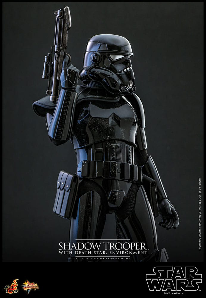 Star Wars - Movie Masterpiece Action Figure 1/6 - Shadow Trooper with Death Star Environment