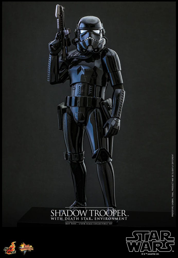 Star Wars - Movie Masterpiece Action Figure 1/6 - Shadow Trooper with Death Star Environment