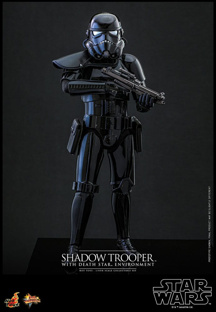 Star Wars - Movie Masterpiece Action Figure 1/6 - Shadow Trooper with Death Star Environment