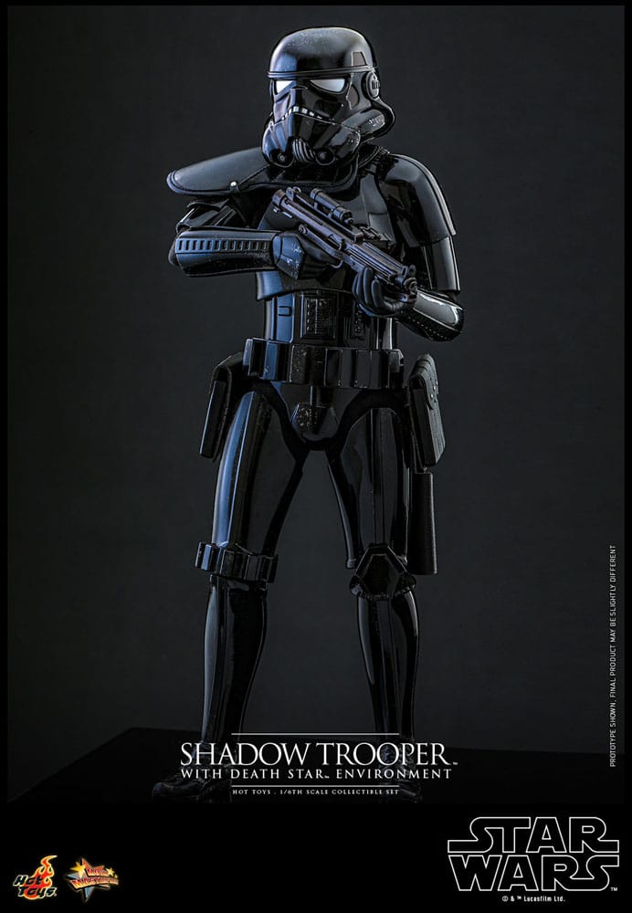 Star Wars - Movie Masterpiece Action Figure 1/6 - Shadow Trooper with Death Star Environment