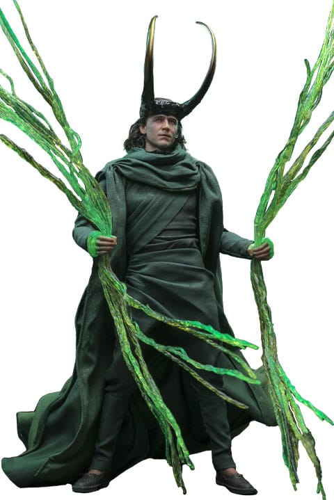 Loki DX Action Figure 1/6 God Loki Artisan Edition Hot Toys Exclusive 31 cm