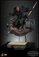 Star Wars - Episode I Movie Masterpiece Action Figure 1/6 - Darth Maul with Sith Speeder