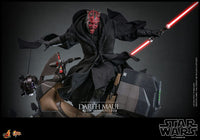 Star Wars - Episode I Movie Masterpiece Action Figure 1/6 - Darth Maul with Sith Speeder