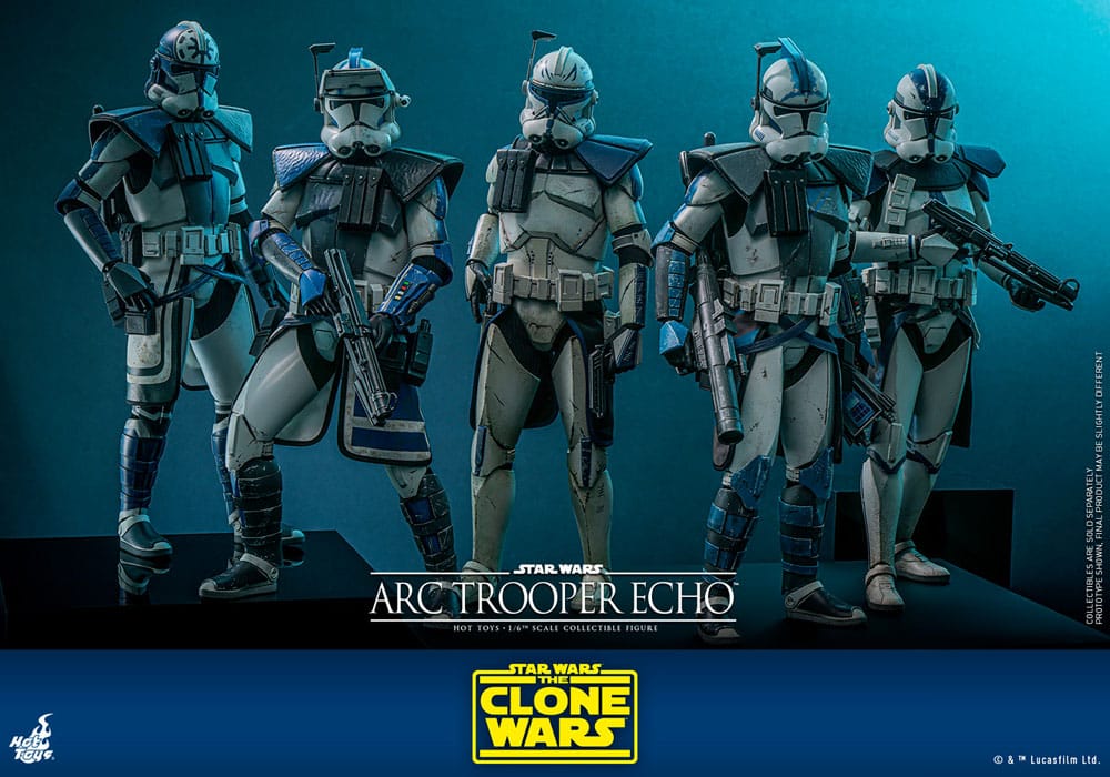 Star Wars - The Clone Wars Action Figure 1/6 - Arc Trooper Echo