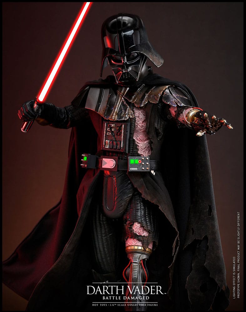 Star Wars - Action Figure 1/6 - Darth Vader (Battle Damaged)