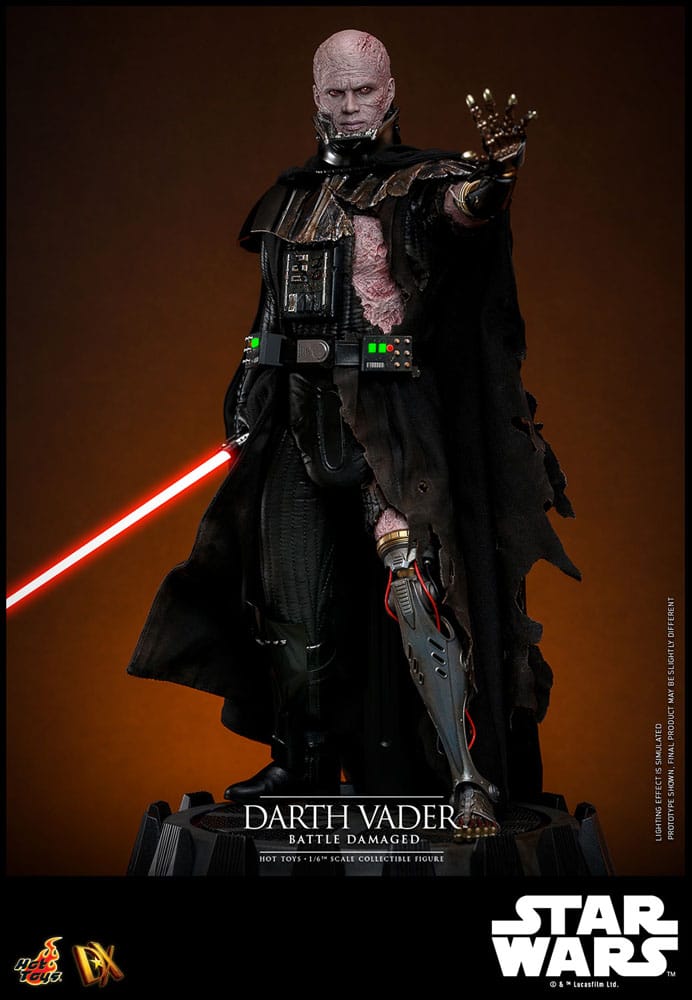 Star Wars - Action Figure 1/6 - Darth Vader (Battle Damaged)