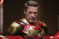 Iron Man 3 Movie Masterpiece Diecast Action Figure 1/6 Iron Man Mark XLII (2.0) Deluxe 32 cm