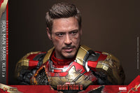 Iron Man 3 Movie Masterpiece Diecast Action Figure 1/6 Iron Man Mark XLII (2.0) Deluxe 32 cm