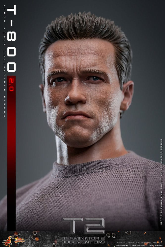 Terminator 2 Movie Masterpiece Action Figure 1/6 T-800 2.0 32 cm