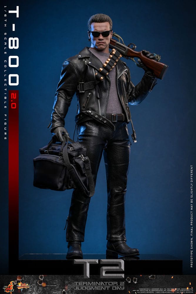 Terminator 2 Movie Masterpiece Action Figure 1/6 T-800 2.0 32 cm