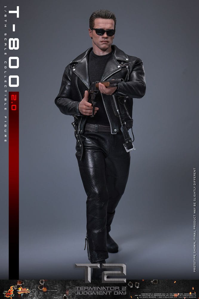 Terminator 2 Movie Masterpiece Action Figure 1/6 T-800 2.0 32 cm