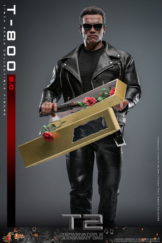 Terminator 2 Movie Masterpiece Action Figure 1/6 T-800 2.0 32 cm