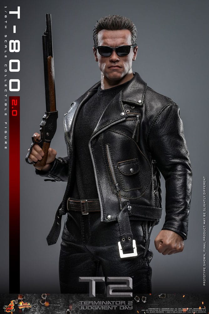 Terminator 2 Movie Masterpiece Action Figure 1/6 T-800 2.0 32 cm