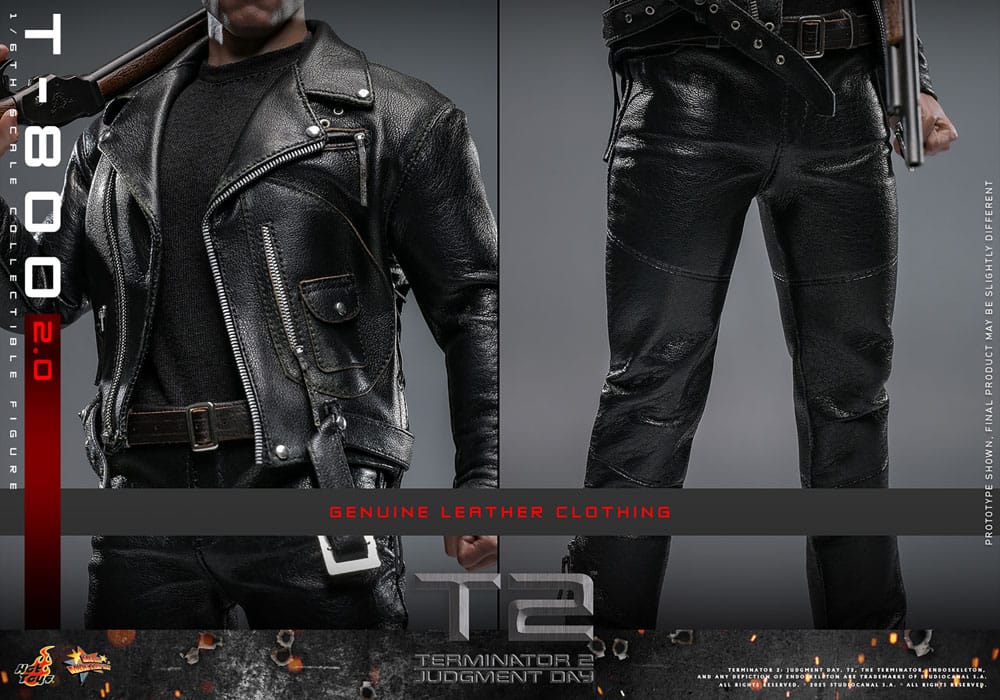 Terminator 2 Movie Masterpiece Action Figure 1/6 T-800 2.0 32 cm