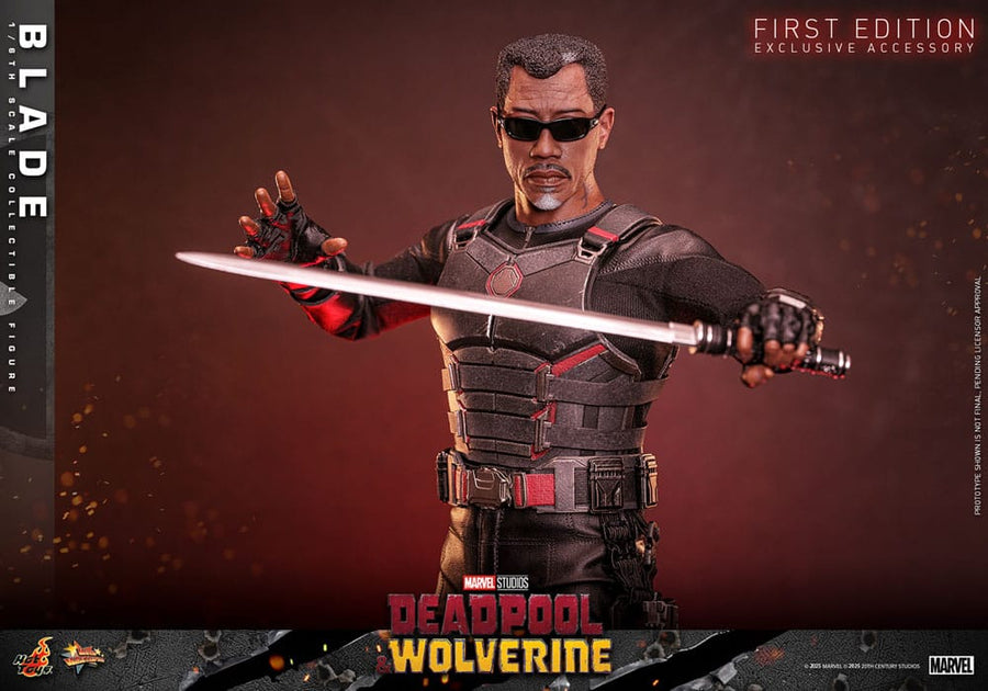 Deadpool & Wolverine Movie Masterpiece Action Figure 1/6 Blade 30 cm