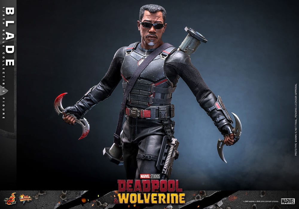 Deadpool & Wolverine Movie Masterpiece Action Figure 1/6 Blade 30 cm
