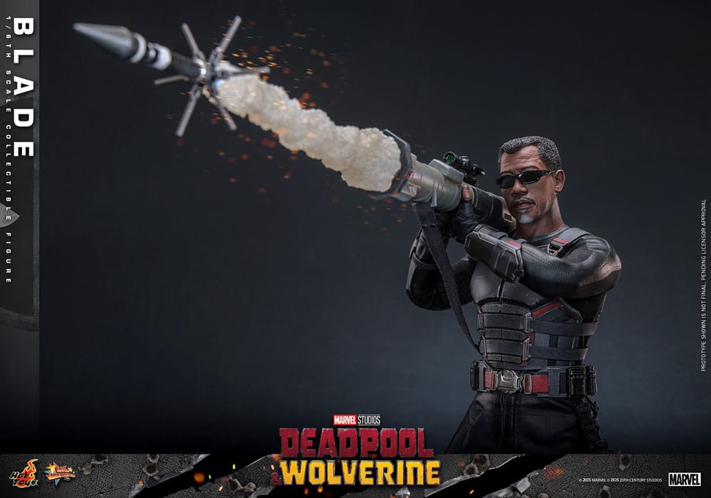 Deadpool & Wolverine Movie Masterpiece Action Figure 1/6 Blade 30 cm