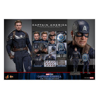 Captain America: The Winter Soldier Movie Masterpiece Action Figure 1/6 Captain America (Stealth S.T.R.I.K.E. Suit) 2.0 31 cm