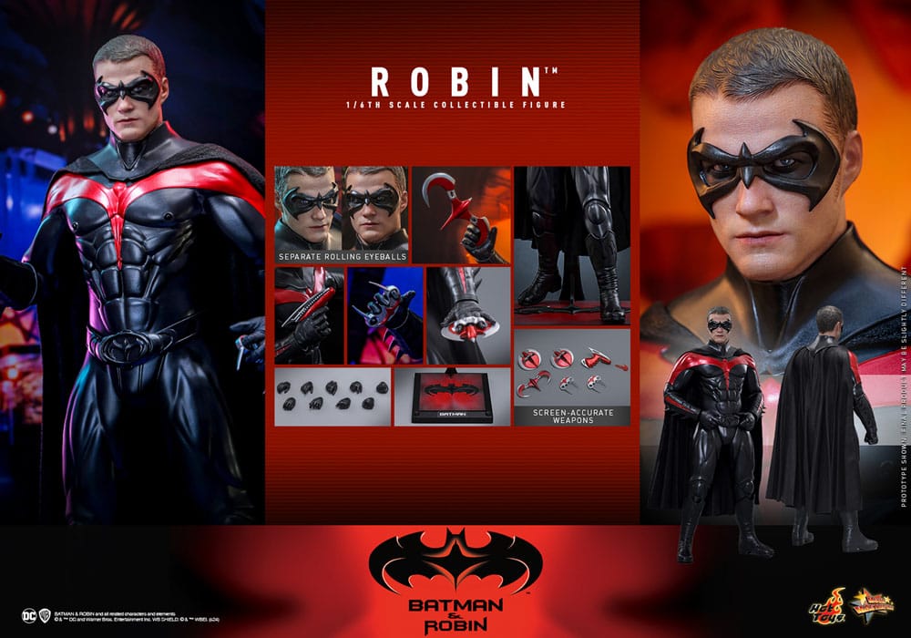 DC Comics - Batman & Robin Movie Masterpiece Action Figure 1/6 - Robin