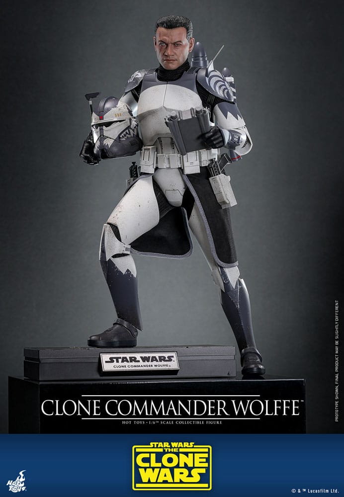 Star Wars - The Clone Wars Action Figure 1/6 - Clone Commander Wolffe