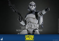 Star Wars - The Clone Wars Action Figure 1/6 - 104th Battalion Wolfpack Clone Trooper Deluxe Version