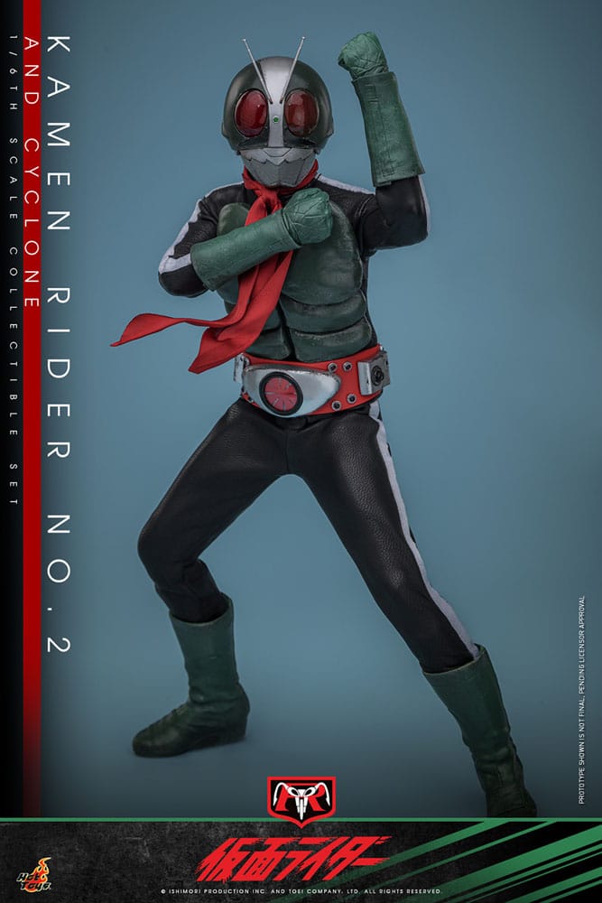 Kamen Rider 1/6 Kamen Rider No. 2 and Cylone 30 cm
