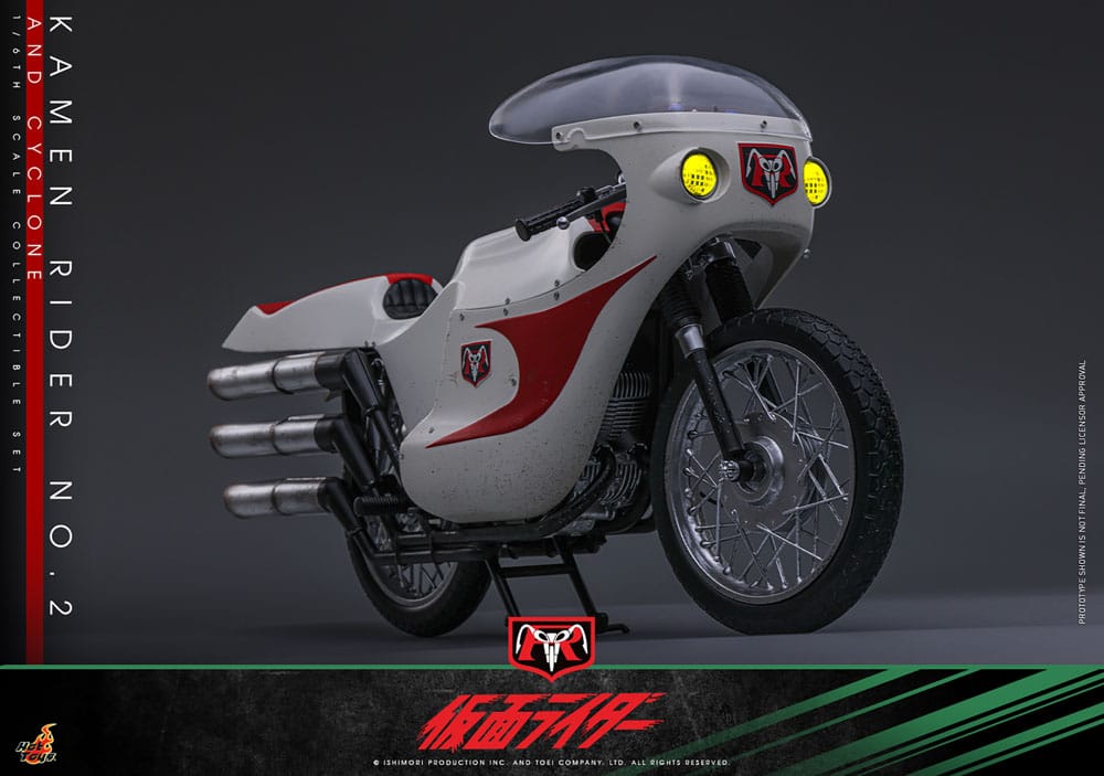 Kamen Rider 1/6 Kamen Rider No. 2 and Cylone 30 cm