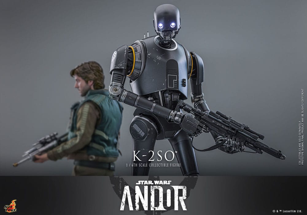 Star Wars: Andor Action Figure 1/6 K-2SO 36 cm