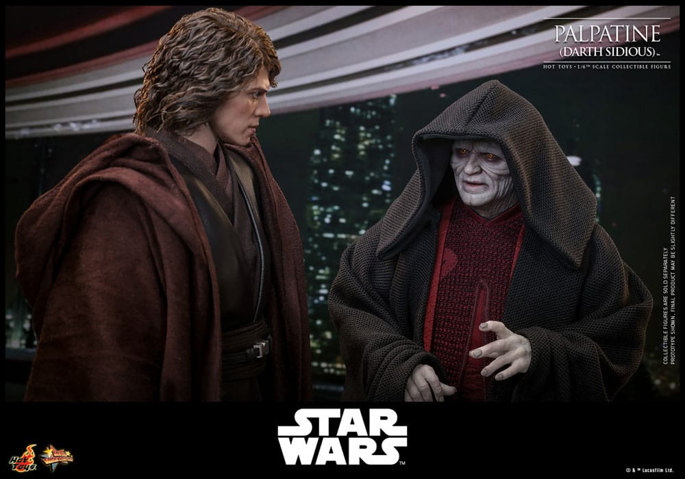 Star Wars: Episode III - Revenge of the Sith Action Figure 1/6 Palpatine (Darth Sidious) 29 cm