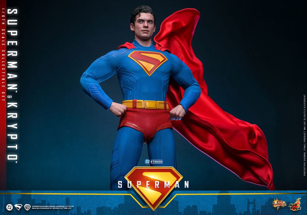 Superman (2025) Movie Masterpiece Action Figure 1/6 Superman & Krypto 33 cm