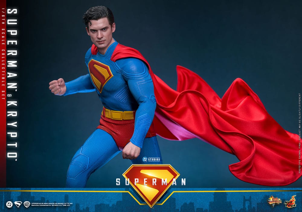 Superman (2025) Movie Masterpiece Action Figure 1/6 Superman & Krypto 33 cm