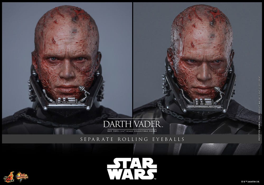 Star Wars: Episode III - Revenge of the Sith Movie Masterpiece Action Figure 1/6 Darth Vader (Deluxe Version) 35 cm